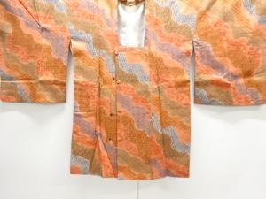 未使用品 霞取りに古典柄道行コート